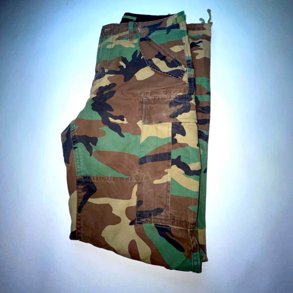 Polo by Ralph Lauren Green and Brown Cargo Pants